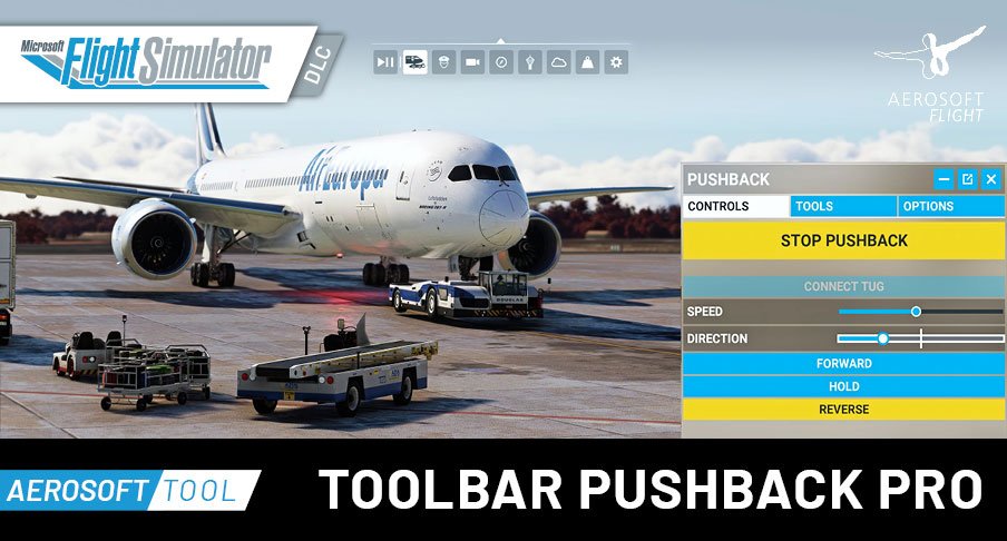 Aerosoft Toolbar Pushback Pro